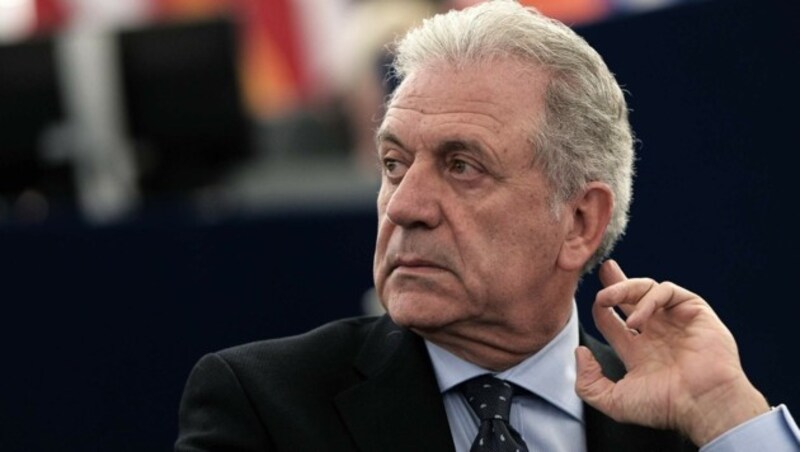 EU-Migrationskommissar Dimitris Avramopoulos (Bild: APA/AFP/Frederick Florin)