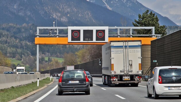 Tirol wird am 100er festhalten. Obwohl uns die EU empfohlen hat, mit einem 80er zu fahren. (Bild: Christof Birbaumer/Kronenzeitung)