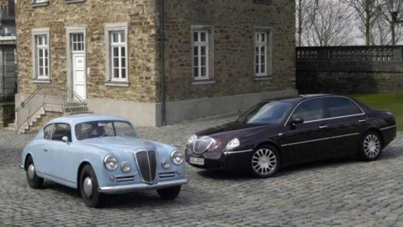 Lancia Aurelia und Thesis (Bild: Lancia)