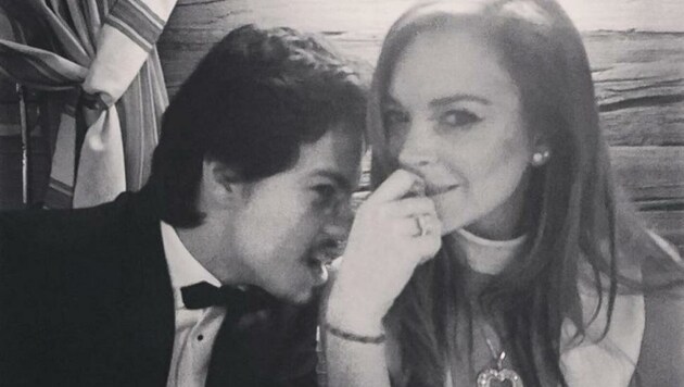 Lindsay Lohan und ihr Neuer (Bild: instagram.com/lindsaylohan)