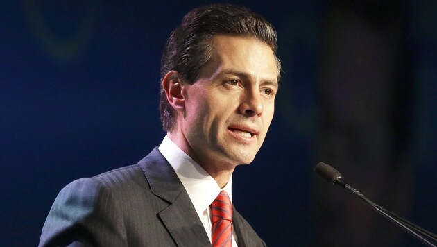 Der mexikanische Präsident Enrique Pena Nieto (Bild: Associated Press)