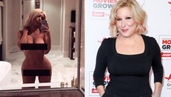 Kim Kardashian legte sich auf Twitter mit Bette Midler an. (Bild: twitter.com/kimkardashian, Rich Fury/Invision/AP)