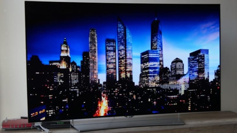 Ist viel Schwarz im Spiel, ist LGs OLED-TV 55EG96 in seinem Element. (Bild: Dominik Erlinger)