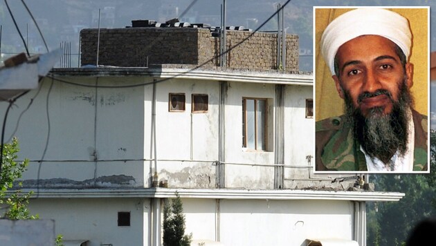 Osama bin Laden wurde 2011 in einem Haus im pakistanischen Abbottabad von Navy Seals getötet. (Bild: AFP, ASSOCIATED PRESS)