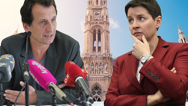 Die Wiener SPÖ-Politiker Sonja Wehsely (re.) und Christian Oxonitsch stehen in der Kritik. (Bild: Peter Tomschi, thinkstockphotos.de, APA/Helmut Fohringer)