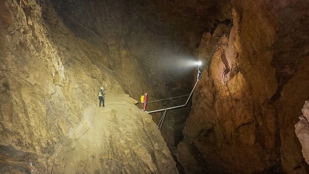 Die Hirlatzhöhle (Bild: APA/THOMAS LEITNER)