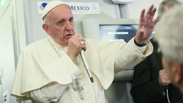 Papst Franziskus (Bild: APA/AFP/POOL/ALESSANDRO DI MEO)
