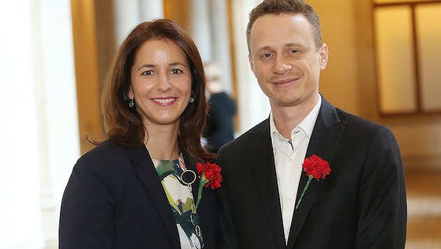 SPÖ-Gemeinderätin Katharina Schinner löst Parteikollegen Peko Baxant als SWV-Geschäftsführer ab. (Bild: Peter Tomschi)