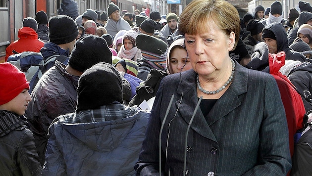 Deutschlands Kanzlerin Angela Merkel (Bild: AP)