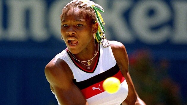 Die Rede ist von Serena Williams, die in den 90ern noch deutlich anders aussah als heute. (Bild: GEPA)