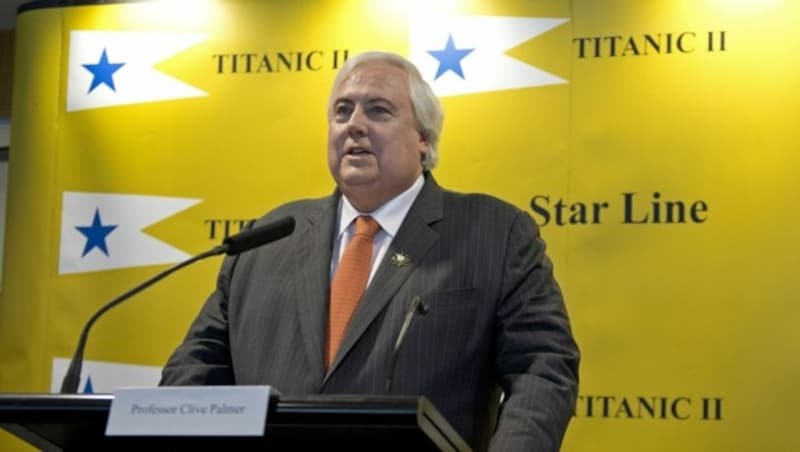 Der australische Millionär Clive Palmer (Bild: AFP)