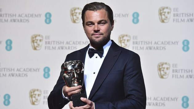 Leonardo DiCaprio gewinnt auch bei den BAFTAs. (Bild: AFP)