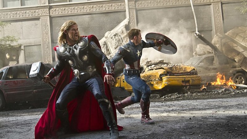 Als "Thor" stand Chris Hemsworth auch in "The Avengers" vor der Kamera. (Bild: AP)