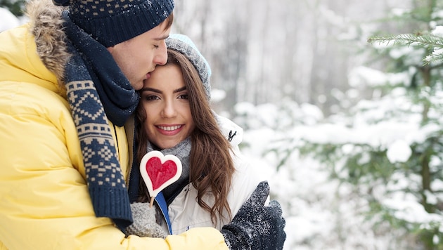 Im Winter sehen sich die Single-Oberösterreicher am meisten nach Nähe und Wärme (Bild: thinkstockphotos.de)