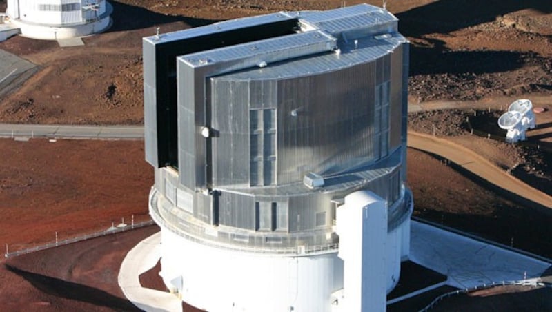 Das Subaru-Teleskop auf dem Mauna Kea auf Hawaii (Bild: NAOJ)