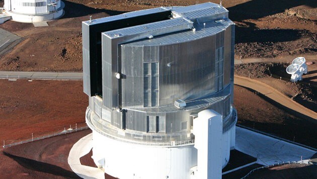 Das Subaru-Teleskop auf dem Mauna Kea auf Hawaii (Bild: NAOJ)