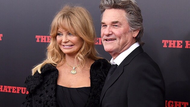 Goldie Hawn und Kurt Russell sind seit 1983 liiert. (Bild: AFP)