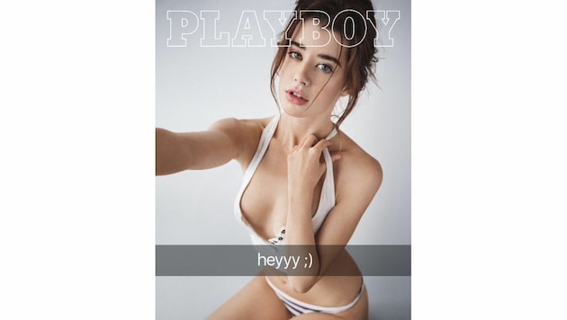 Das Cover der Märzausgabe des US-"Playboys" ziert ein angezogenes Mädchen. (Bild: playboy.com)