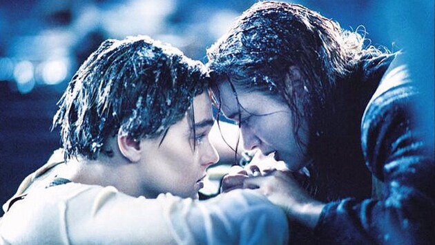 Jack (Leonardo DiCaprio) und Rose (Kate Winslet) in "Titanic" (1997) (Bild: 20th Century Fox)