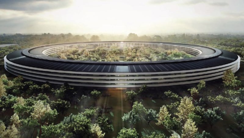 Apples neuer Campus soll bis voraussichtlich Ende des Jahres in Cupertino fertiggestellt werden. (Bild: Apple)