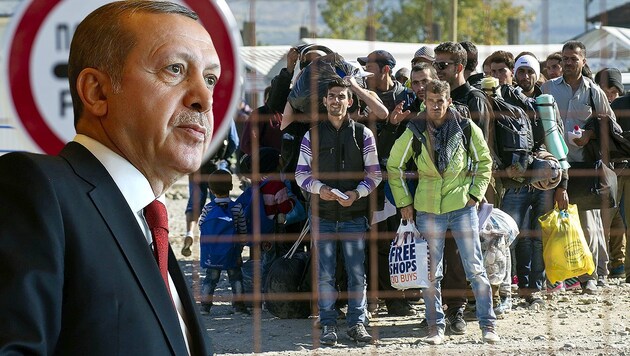 (Bild: APA/AFP/TURK. PRESID. PRESS OFFICE/OZER, APA/ATANASOVSKI)