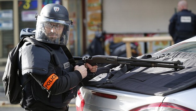 Am höchsten sei die Terrorgefahr laut Europol weiterhin in Frankreich. (Bild: AP)