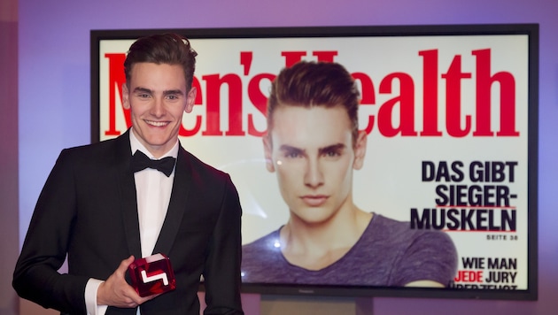 Fabian gewinnt bei "Austria's Next Topmodel". (Bild: Puls 4)