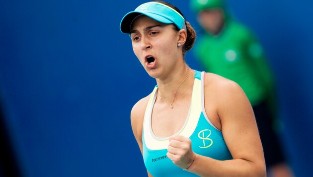 Tamira Paszek hatte auf Guadeloupe allen Grund zum Jubeln. (Bild: GEPA)