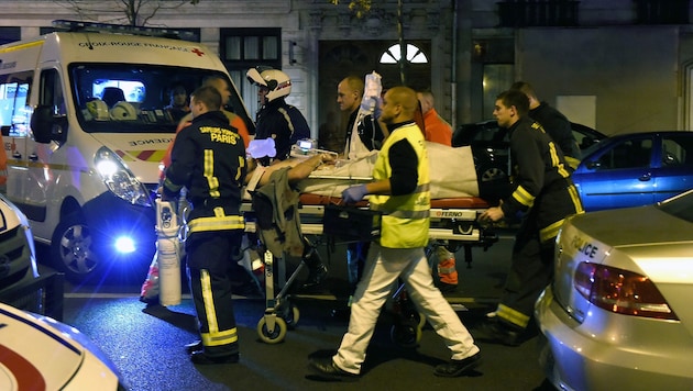Terror in Paris (Bild: APA/AFP/MIGUEL MEDINA)