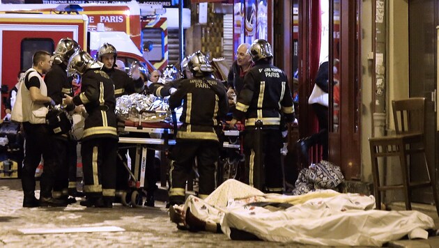 Terror in Paris (Bild: AP)
