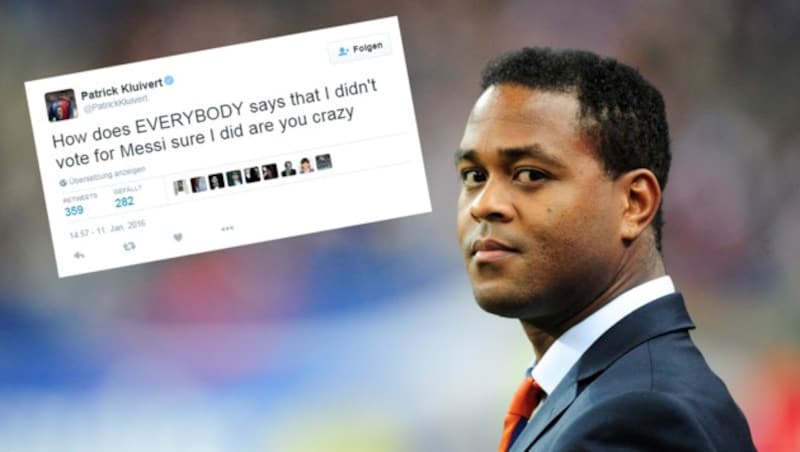 Patrick Kluivert (Bild: GEPA, twitter.com)