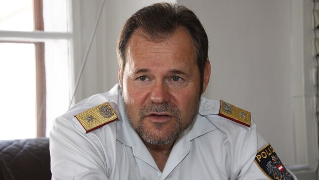 Kurt Kemeter, Grazer Stadtpolizeikommandant. (Bild: KRONEN ZEITUNG)