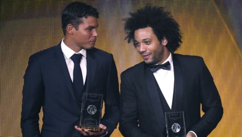 Thiago Silva, Marcelo (Bild: AFP or licensors)