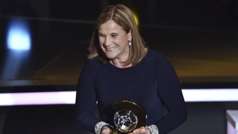 Jill Ellis, die Trainerin des Jahres (Bild: AFP)