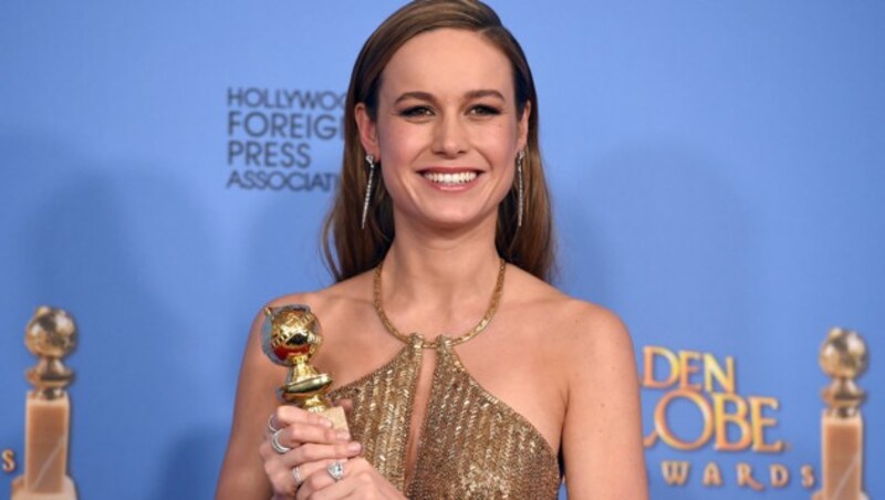 Brie Larson wurde als beste Drama-Schauspielerin für ihre Rolle in "Room" ausgezeichnet. (Bild: Jordan Strauss/Invision/AP)