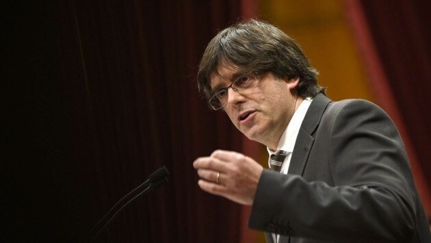 Carles Puigdemont ist der neue Regionalpräsident Kataloniens. (Bild: AFP)