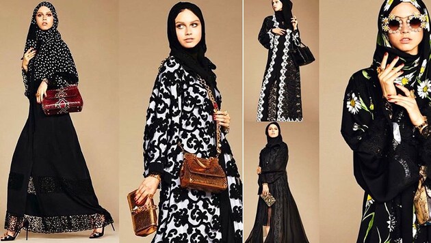 Dolce&Gabbana bringen erstmals eine Kleiderkollektion für islamische Frauen auf den Markt. (Bild: instagram.com/stefanogabbana)
