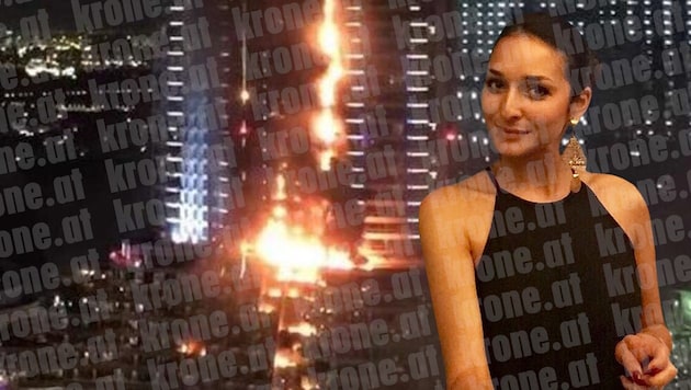 Anna G. verlor beim Hotelbrand in Dubai ihr Hab und Gut. (Bild: Anna G.)