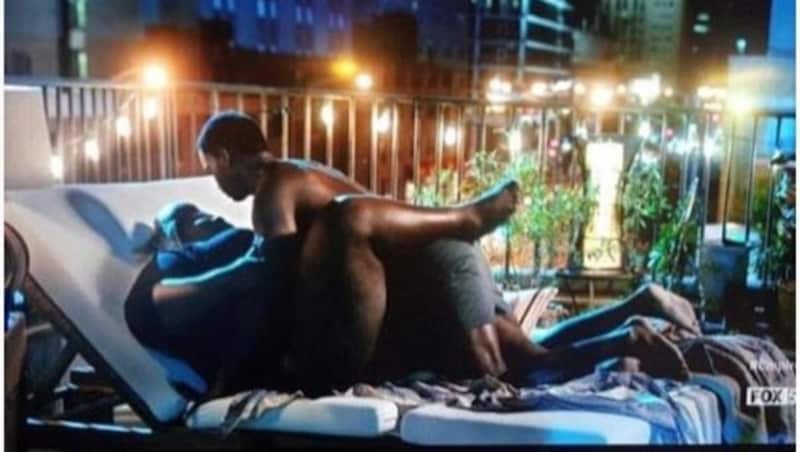 Gabourey Sidibe in einer Sexszene in ihrer aktuellen Serie "Empire" (Bild: Fox)