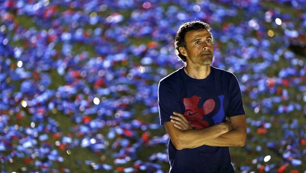 Barca-Coach Luis Enrique (Bild: APA/EPA/Alejandro GarcÌa)