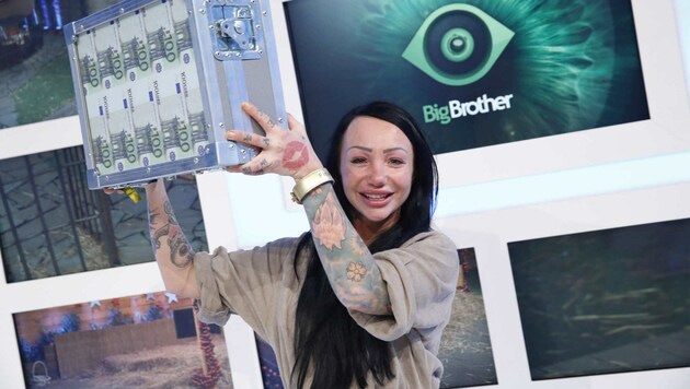 Die 26-jährige Wienerin Lusy hat "Big Brother" gewonnen - sie strich 100.000 Euro ein. (Bild: Sixx)