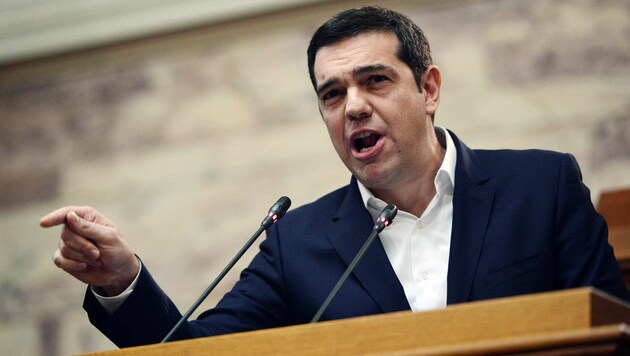 Griechenlands Premier Alexis Tsipras (Bild: APA/AFP/LOUISA GOULIAMAKI)