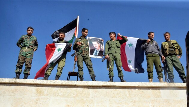 (Bild: APA/EPA/SYRIAN ARAB NEWS AGENCY/HANDOUT)