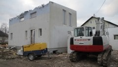 In Hagenau in Goldwörth wird ein Haus nach dem anderen geschleift. (Bild: Markus Schütz)