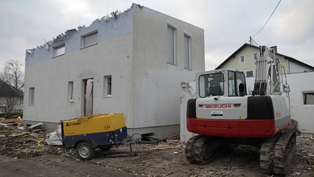 In Hagenau in Goldwörth wird ein Haus nach dem anderen geschleift. (Bild: Markus Schütz)