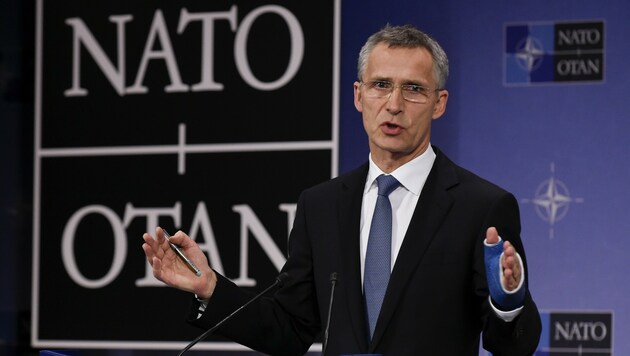 NATO-Generalsekretär Jens Stoltenberg (Bild: APA/AFP/JOHN THYS)