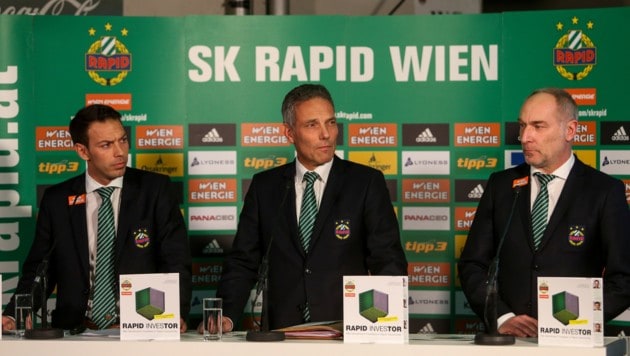 Christoph Peschek, Michael Krammer und Andreas Müller (Bild: GEPA)