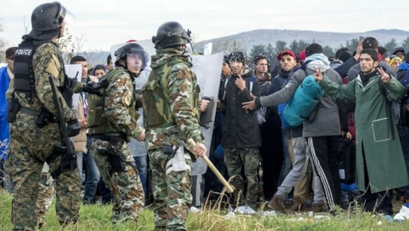 (Bild: APA/AFP/ROBERT ATANASOVSKI)