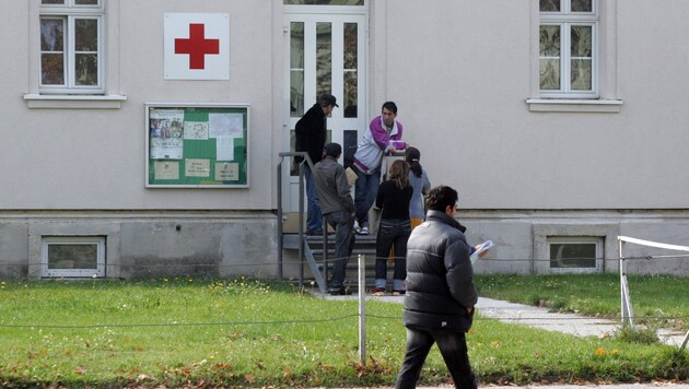 Die Krankenstation in Traiskirchen (Bild: Andreas Schiel)