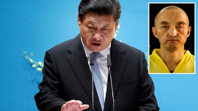 Wie reagiert Präsident Xi Jinping auf den Tod der IS-Geisel Fan Jinghui? (Bild: AP)